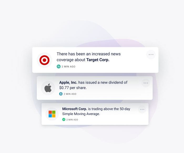 Notifications preview