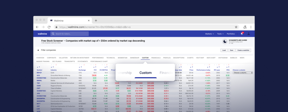 Build a custom report